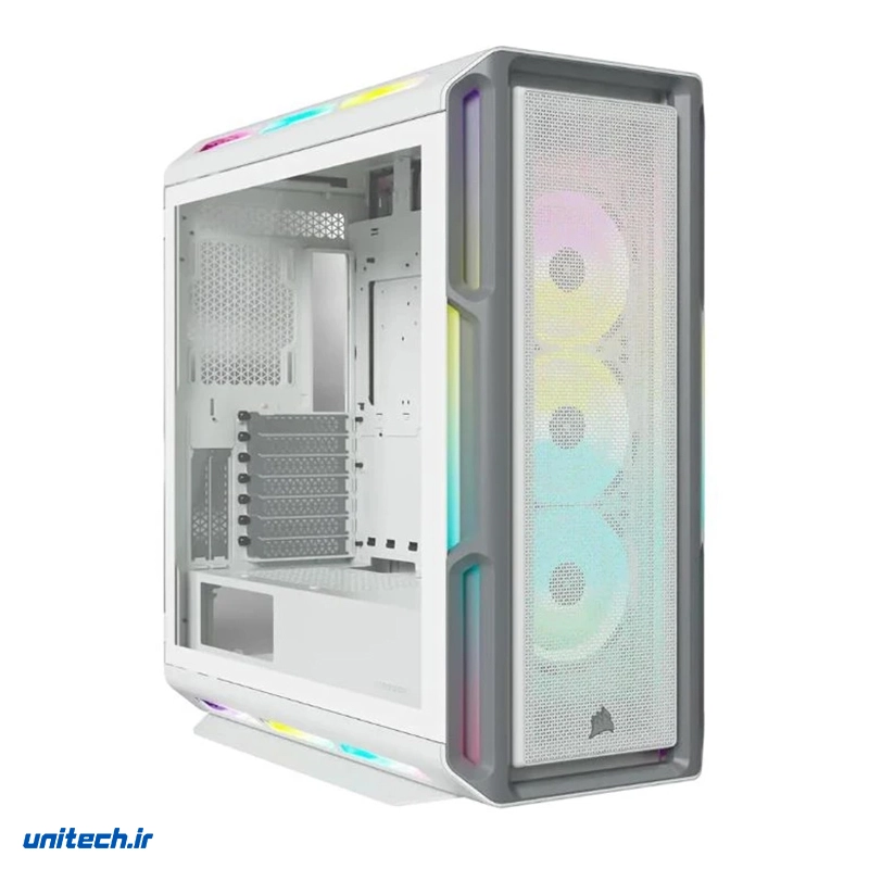 کیس کامپیوتر کورسیر مدل iCUE 5000T RGB WH
